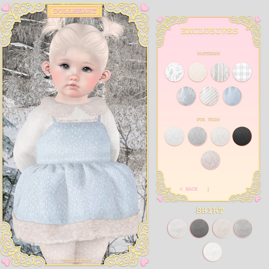 {Dollheart} Winter Dress ~ Deluxe Pack