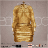 Baiastice_Jessalyn Suede Dress-Lion