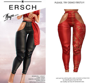 ERSCH - Illaya pants -red-