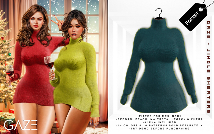 GAZE - Jingle Sweaters Forest