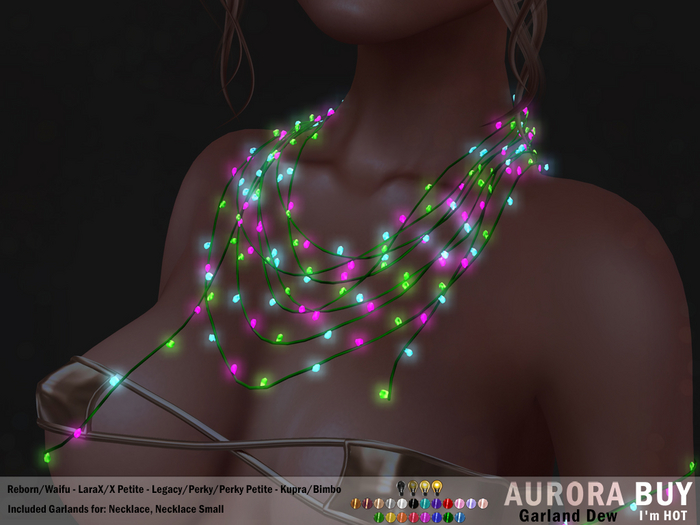 AURORA Garland Dew Necklace