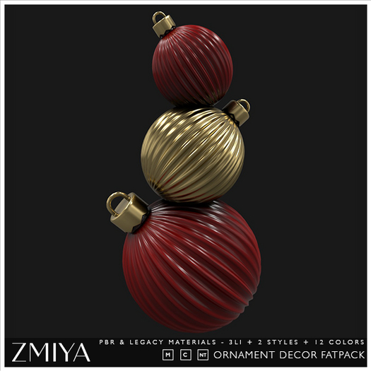 ZMIYA Ornament Decor Fatpack