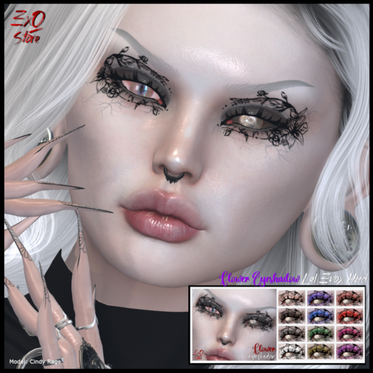 +EXO+ FLOWER EYESHADOW EVOX