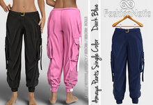 Pants Amaya Dark Blue - LaraX, PetiteX, Legacy, Reborn, Rolls - FashionNatic