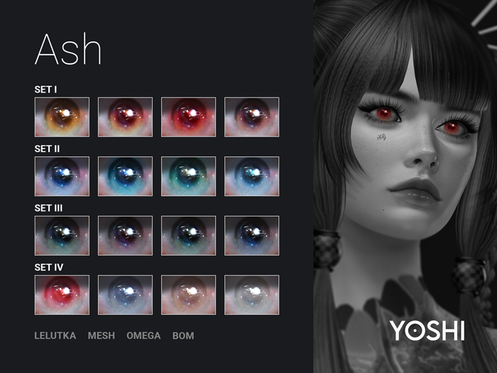 YOSHI - Ash Demonic Eyes - Fat Pack