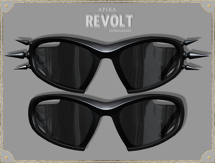 [Apika] Revolt Sunglasses - Black