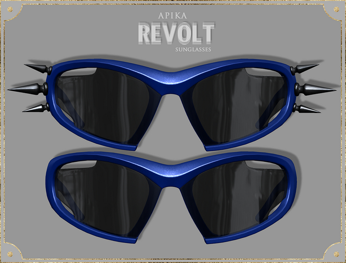[Apika] Revolt Sunglasses - Blue