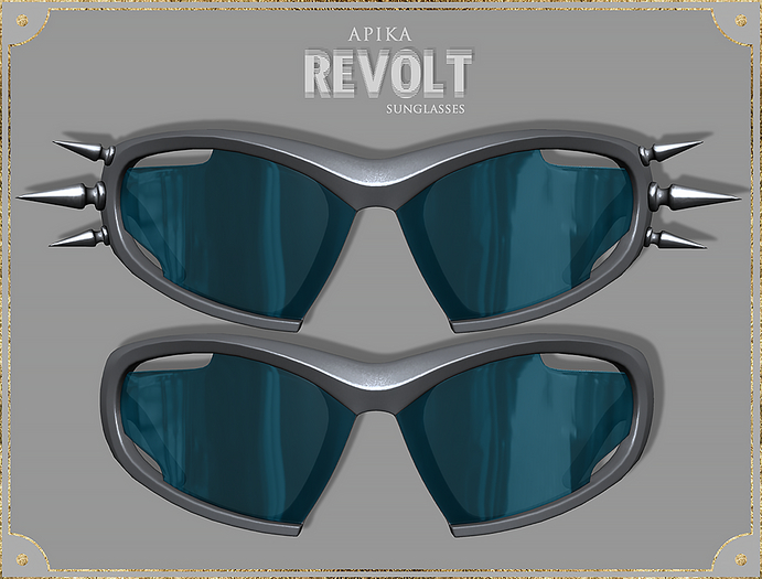 [Apika] Revolt Sunglasses - Silver