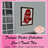 ~SB's*~ Framed Poster - Can't Touch This
