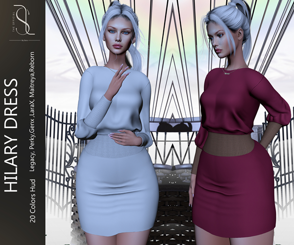  [LS] HILARY DRESS