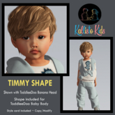 Kallisto Kids ~ Timmy Shape