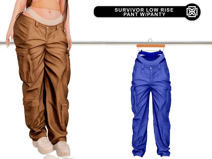 Addams - Survivor Low Rise Pant with Panty #18