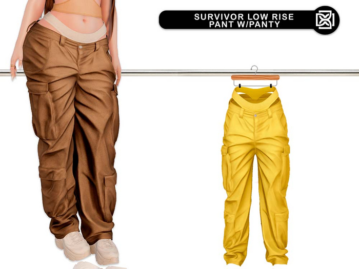 Addams - Survivor Low Rise Pant with Panty #23