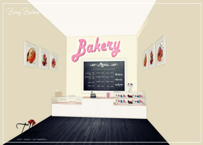 Taboo- Bakery Backdrop  [HUD]