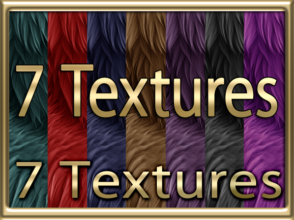 Zoy Texture [ Rugged Fur Seamless 02 ] 7 Textures