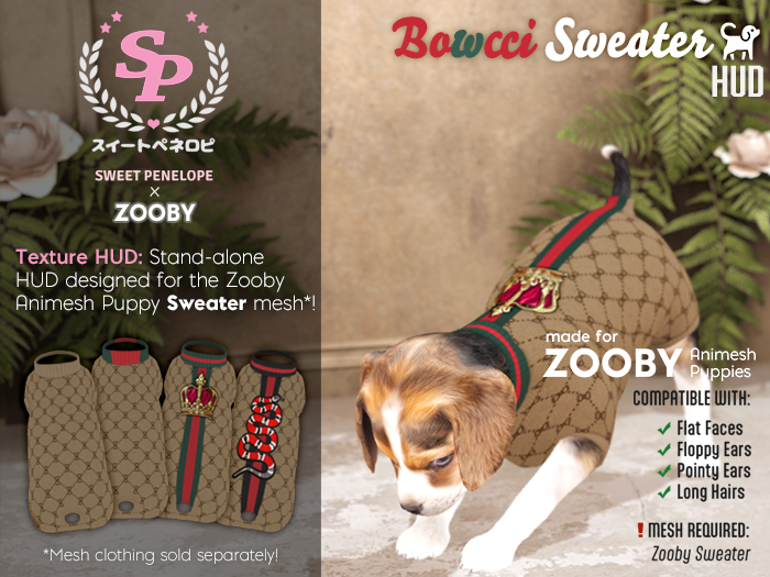[*SP*] Bowcci Puppy Sweater HUD (boxed)