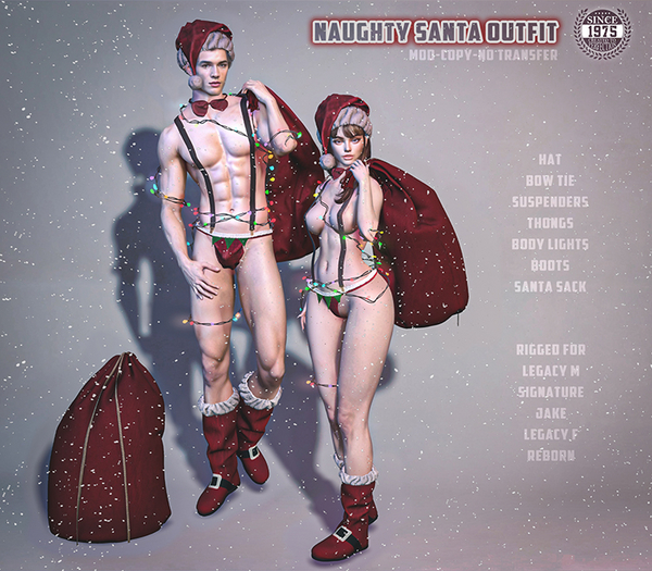 [Since1975] Naughty Santa Outfit