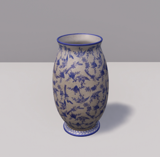 Antique ceramic vase