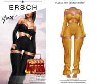 ERSCH - Yancy Suit -yellow-