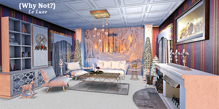 3. {Why Not} Le Luxe FIreplace - RARE