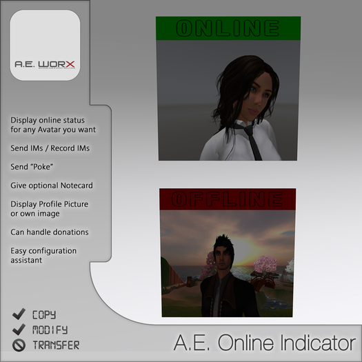 A.E. Online Indicator 1.1