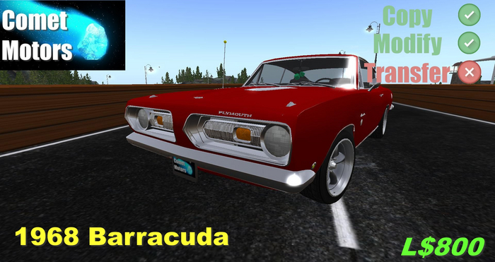 1968 Barracuda Tribute