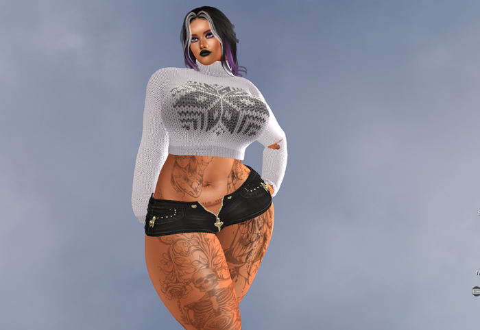 June's Cropped Sweater