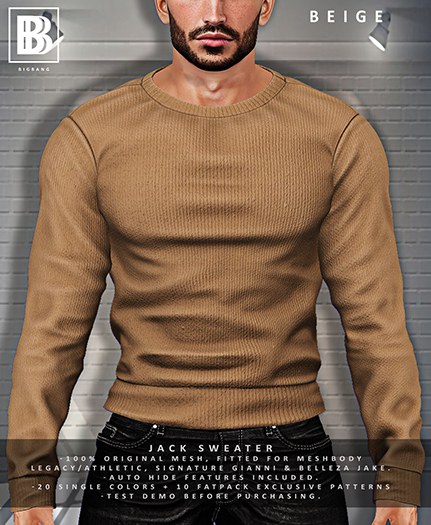 [BB] Jack Sweater - Beige