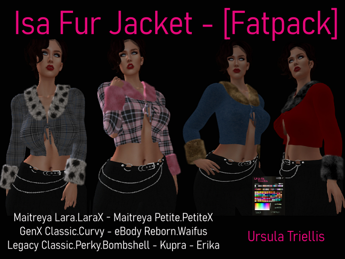 7071 Isa Fur Jacket - [Fatpack]