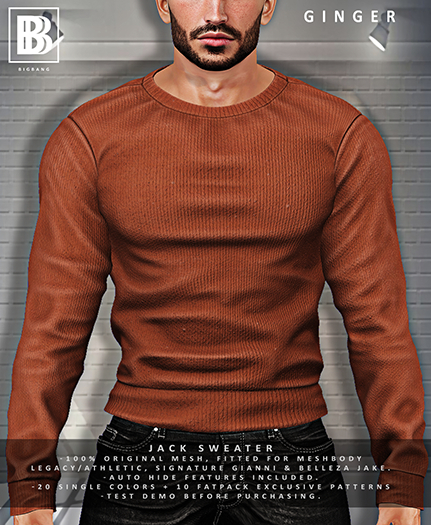 [BB] Jack Sweater - Ginger