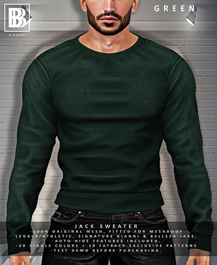 [BB] Jack Sweater - Green