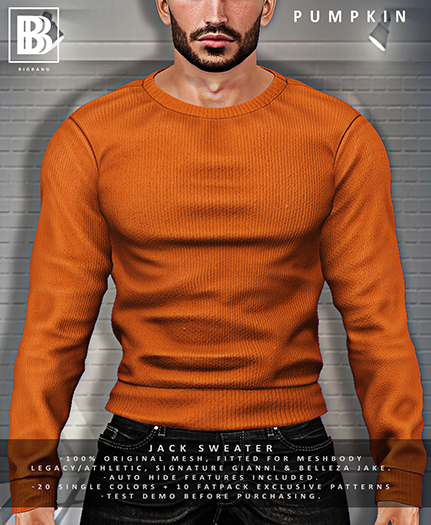 [BB] Jack Sweater - Pumpkin