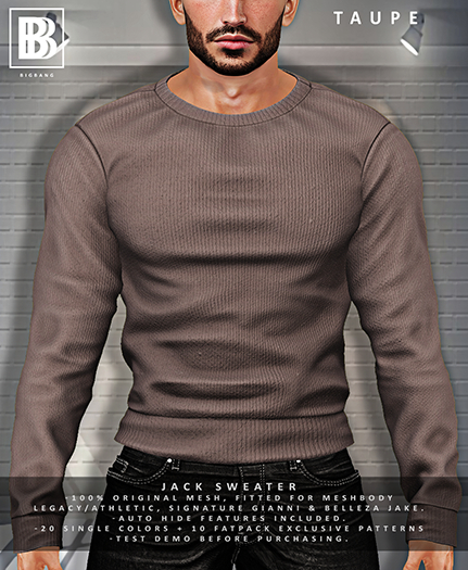 [BB] Jack Sweater - Taupe