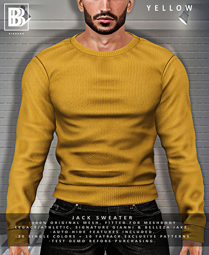 [BB] Jack Sweater - Yellow