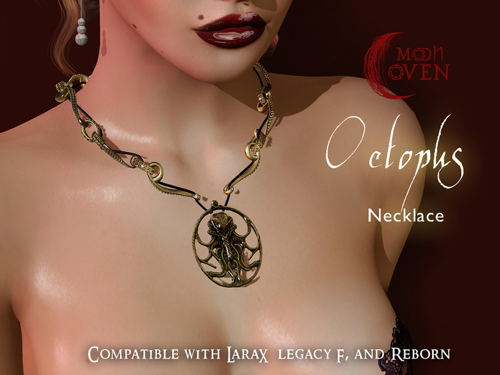 Moon Coven: Octopus Necklace