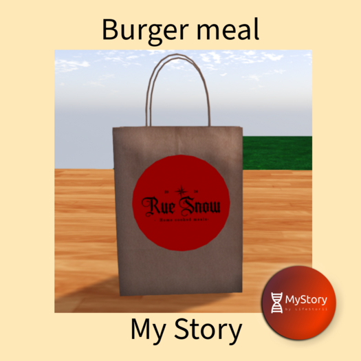 Burger meal