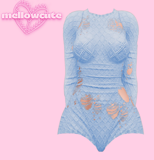 mellowcute-ilee bodysuit-blue