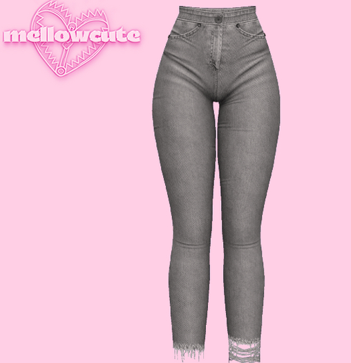 mellowcute-sadistika jeans-smoke