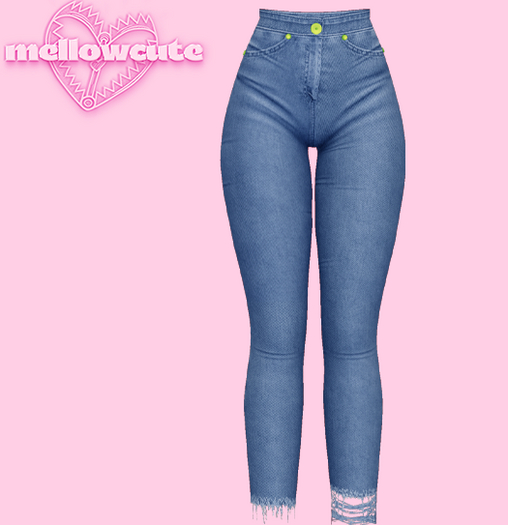 mellowcute-sadistika jeans-blue