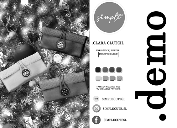 [simpleCUTE] Clara Clutch -  Demo  /ADD ME//