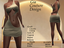 "GCD" Elizabeth Silk Dress Yellow