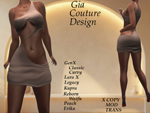 "GCD" Elizabeth Silk Dress Nude