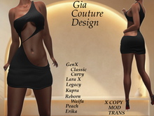 "GCD" Elizabeth Silk Dress Black