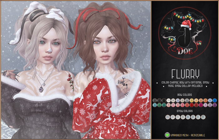 . Doe . Flurry . Fatpack plus . 