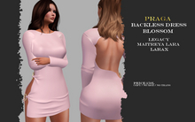 Praga Backless Dress - Blossom