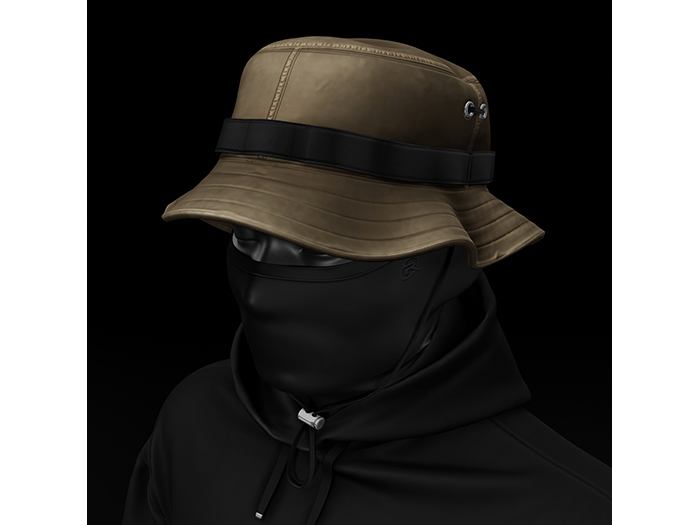 [R8TERZ] Nino Set Bucket Hat Khaki