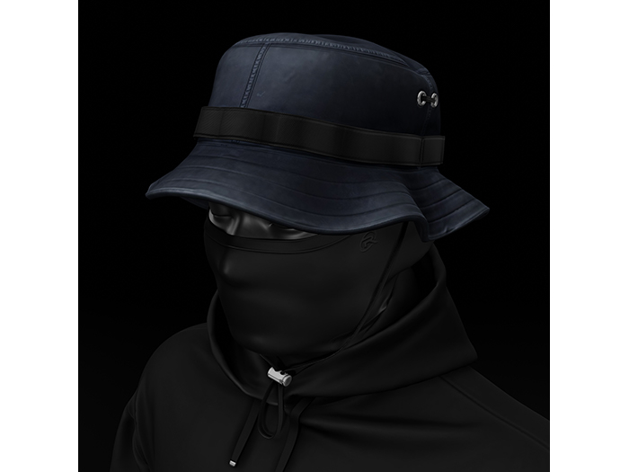[R8TERZ] Nino Set Bucket Hat Navy