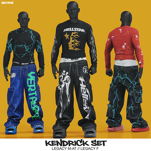 [ BEORN ] KENDRICK T-SHIRT // FATPACK
