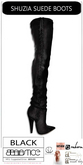 Baiastice_Shuzia Suede Boots-Black