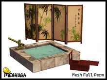 Meshuga Traditional Japanese Bathroom FULL PERM MESH